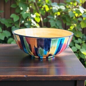 TABLETOPS UNLIMITED Madrid Large Serving Bowl